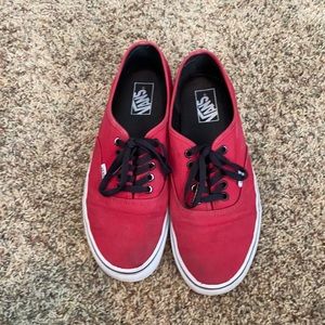 Red Vans